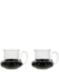 Tom Dixon Bump tea cup (set of two) - Black