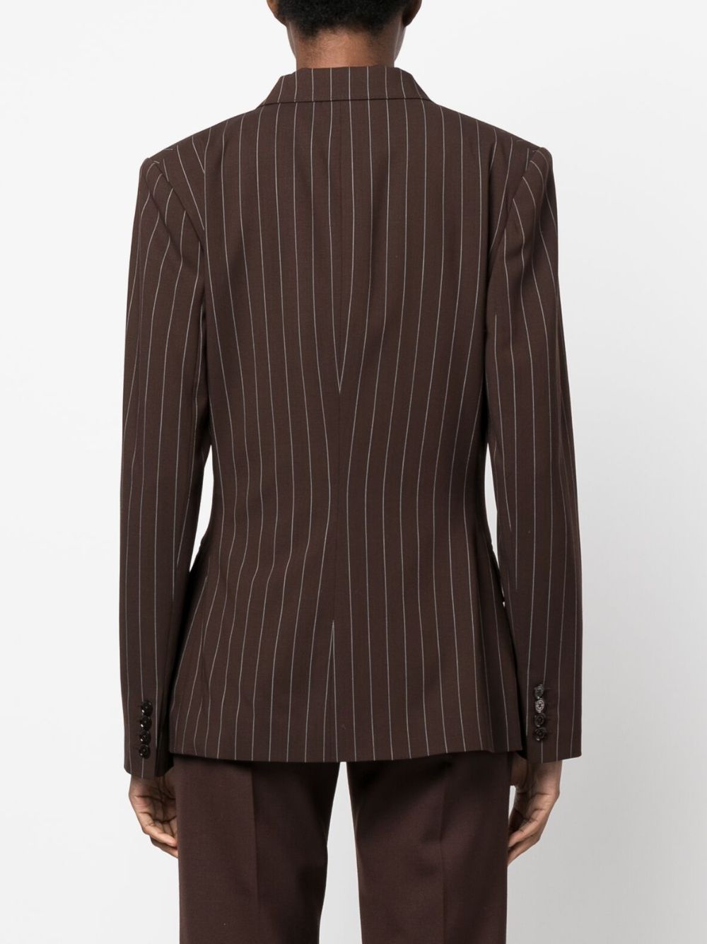 Ralph Lauren Collection Safford striped wool blazer Women