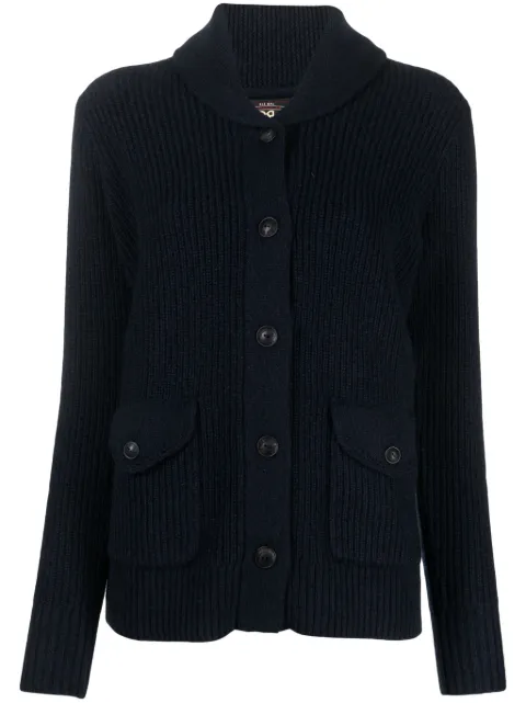 Ralph Lauren RRL cárdigan tejido de canalé con botones