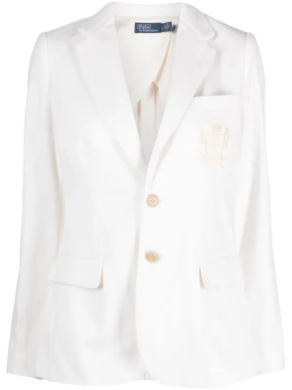 White ralph shop lauren blazer