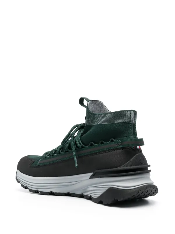 Moncler Monte Runner スニーカー | グリーン | FARFETCH JP