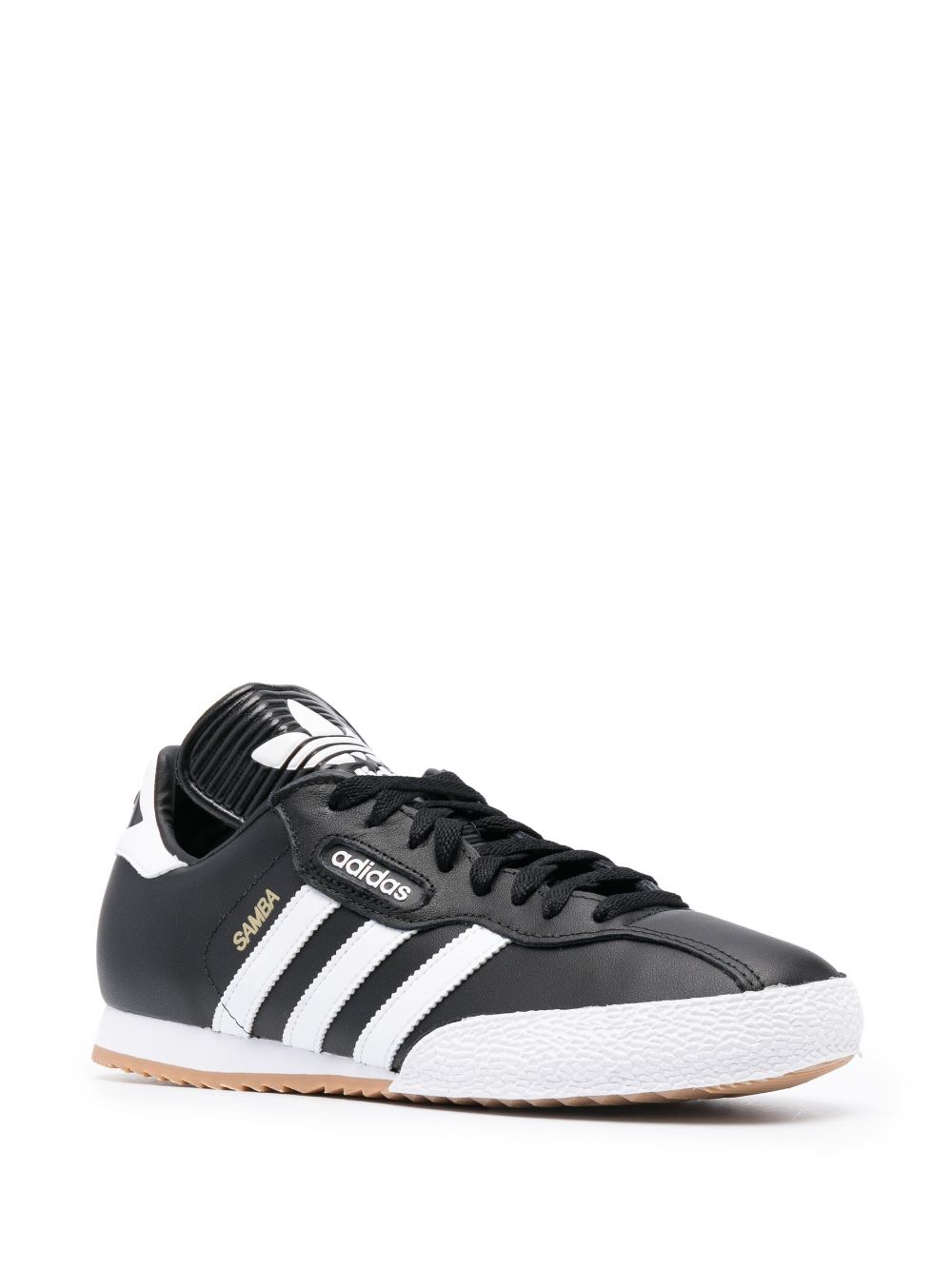 Shop Adidas Originals Samba Super Low-top Sneakers In Black