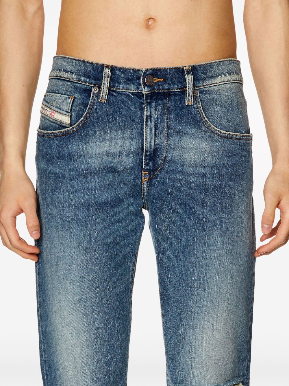 Diesel 2019 D-Strukt 007M5 slim-cut jeans Men