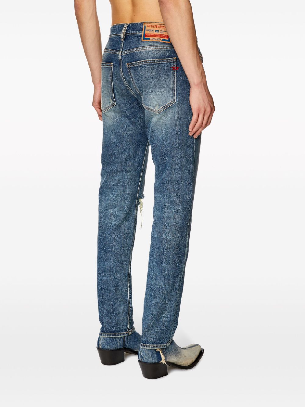 Diesel 2019 D-Strukt 007M5 slim-cut jeans Men