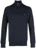 Polo Ralph Lauren half-zip piqué jumper - Blue