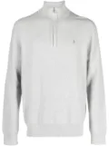Polo Ralph Lauren half-zip piqué jumper - Grey