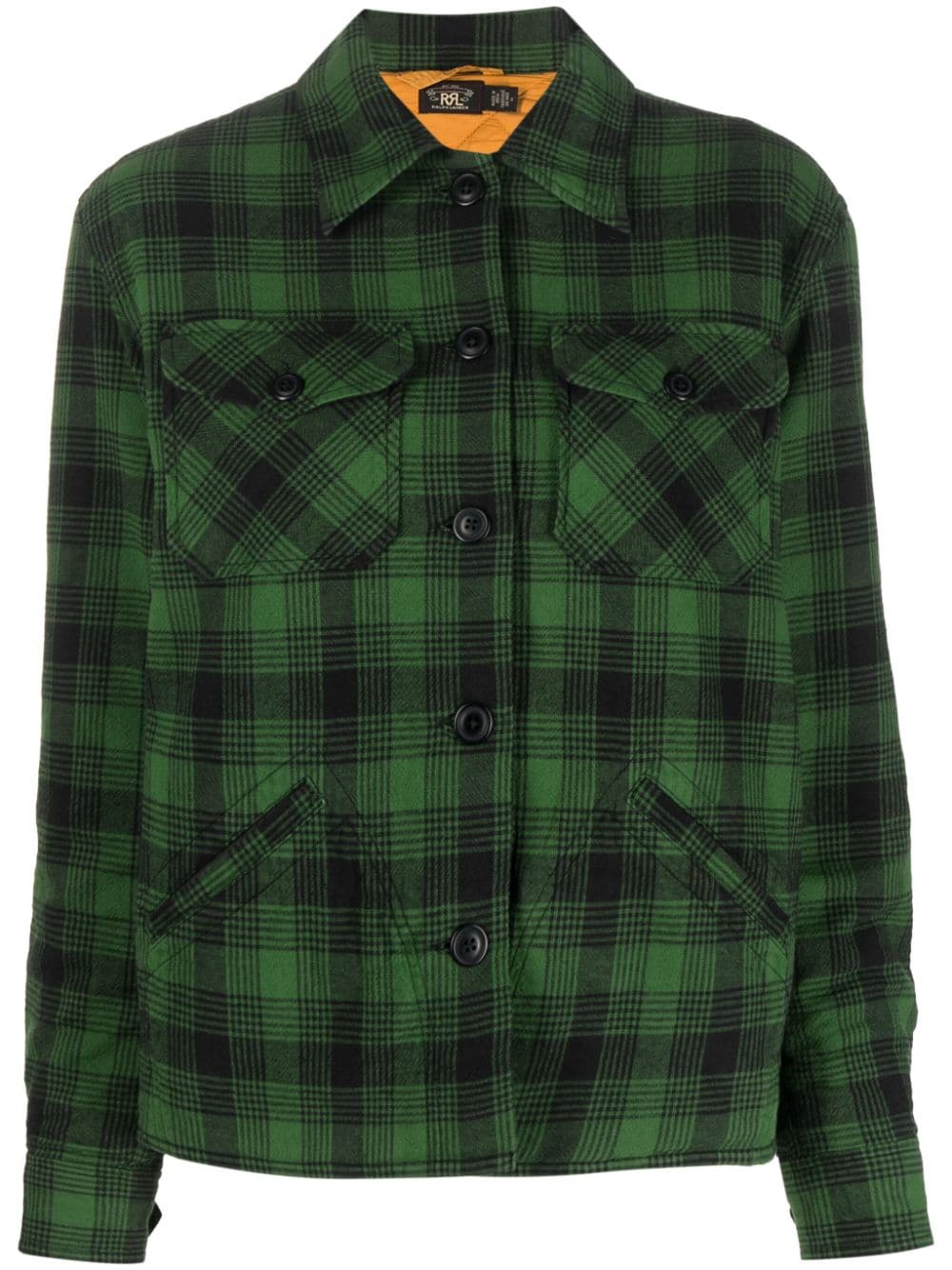 Ralph Lauren RRL check-pattern shirt jacket Women