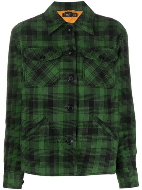 Ralph Lauren RRL check-pattern shirt jacket