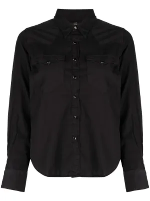 Noir Kei Ninomiya プリーツディテール シャツ | ブラック | FARFETCH JP