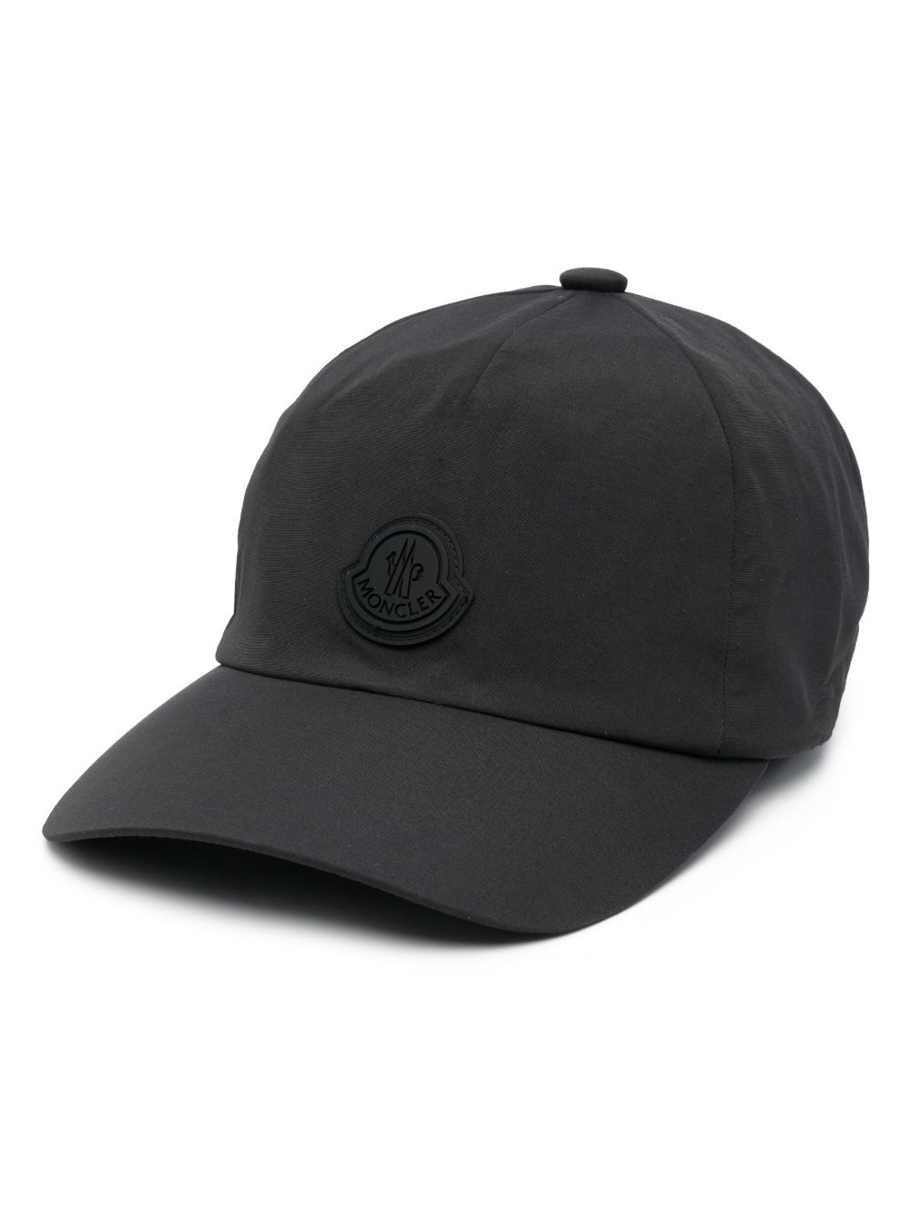 moncler casquette à logo appliqué - noir