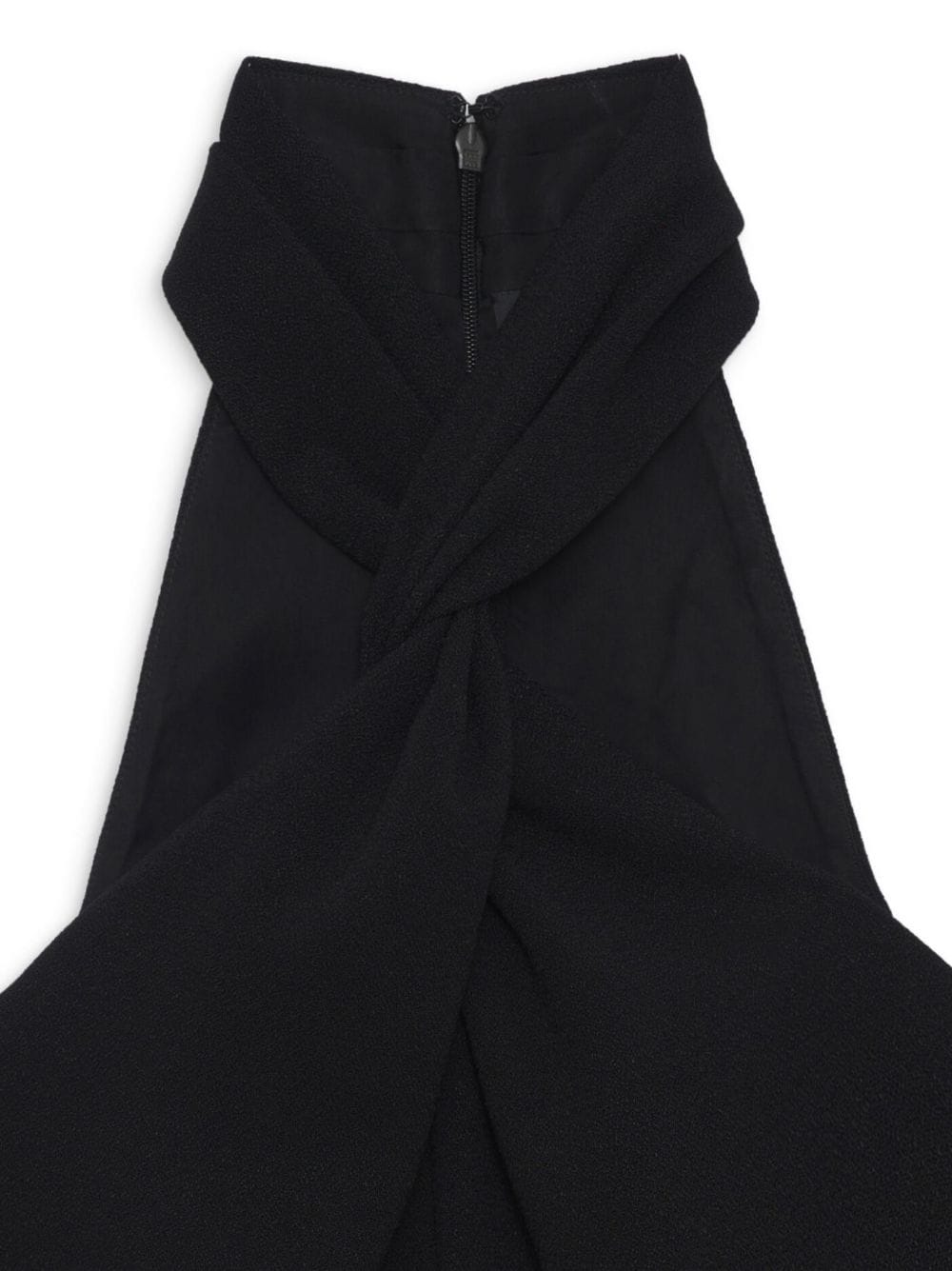 Shop Anine Bing Becca Halterneck Sleeveless Top In Black