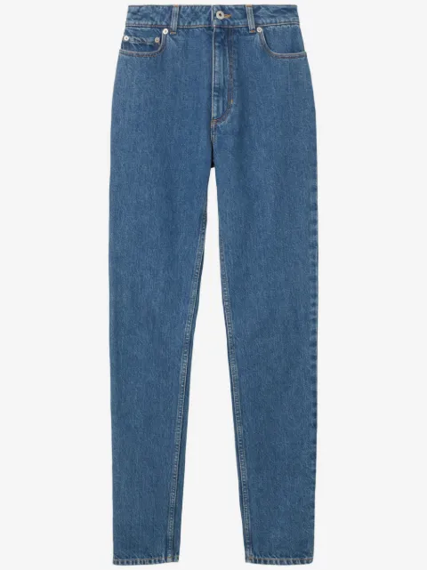 Burberry high-waisted slim-fit jeans