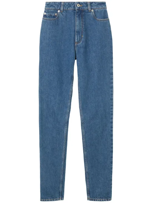 Jean slim à taille haute - Burberry - Modalova