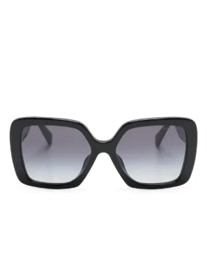 Miu Miu Eyewear キャットアイ サングラス | ブラック | FARFETCH JP