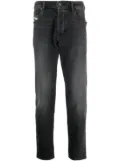 Diesel D-Yennox stonewashed straight-leg jeans - Black
