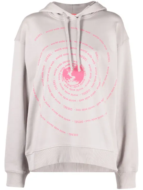 Diesel Maxinne graphic print hoodie