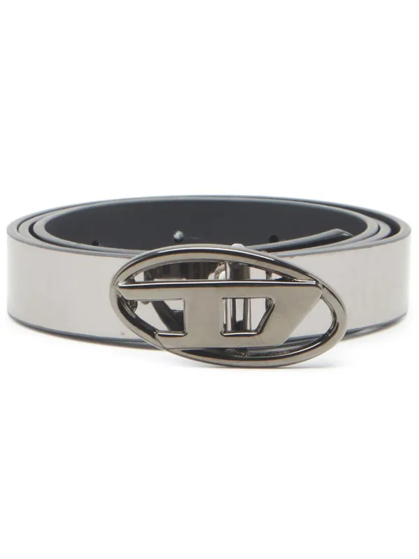 Diesel 1DR logo buckle Belt Farfetch