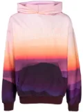 BLUE SKY INN graphic-print cotton hoodie - Pink