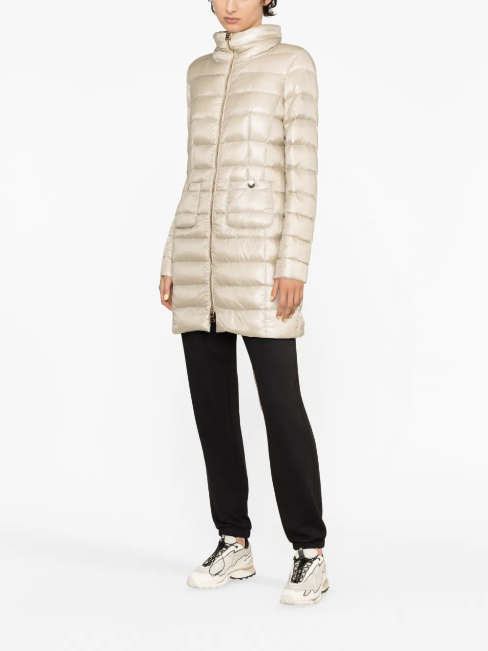 Herno Maria quilted coat - Beige