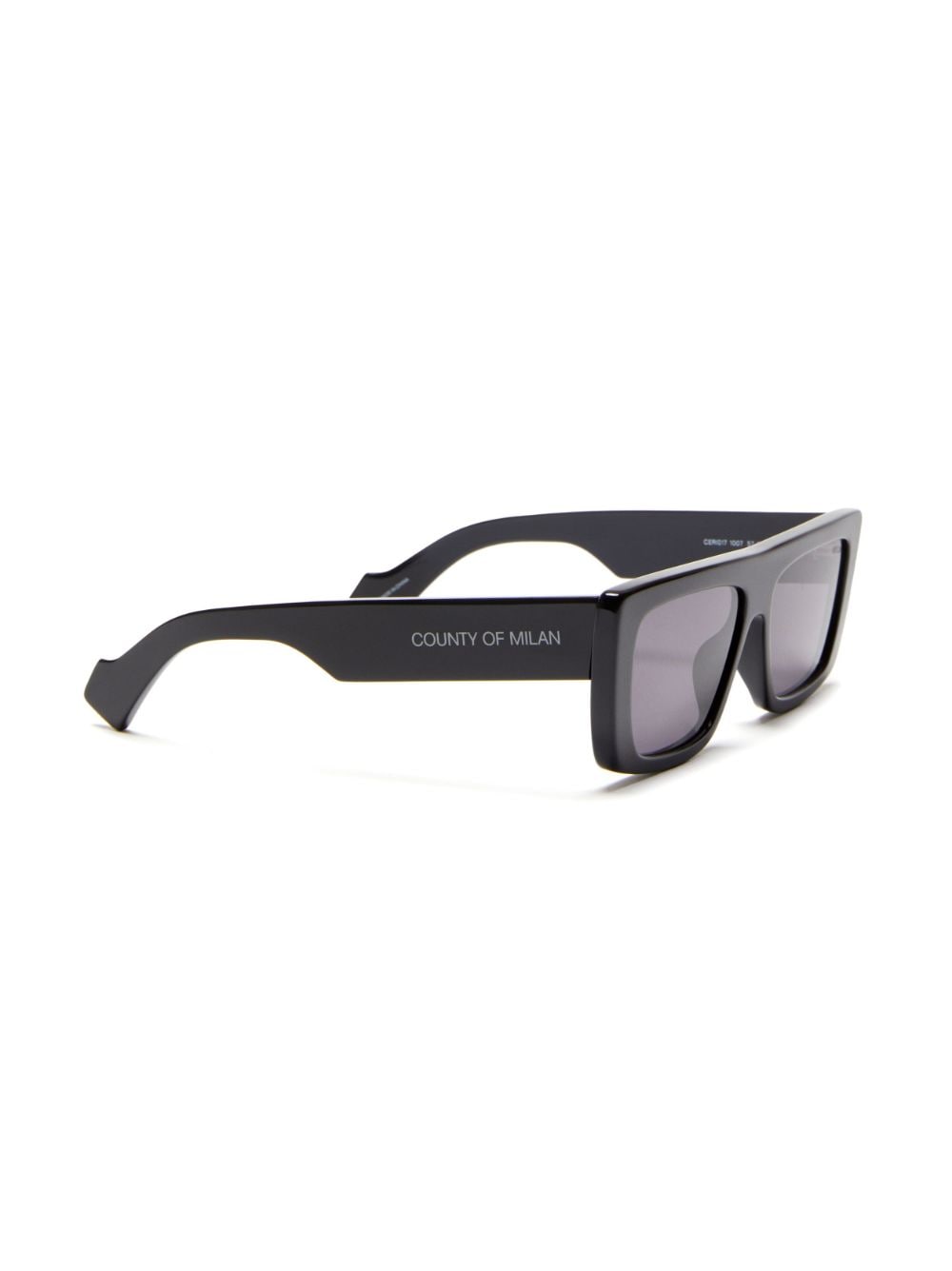 Shop Marcelo Burlon County Of Milan Lebu Square-frame Sunglasses In Black