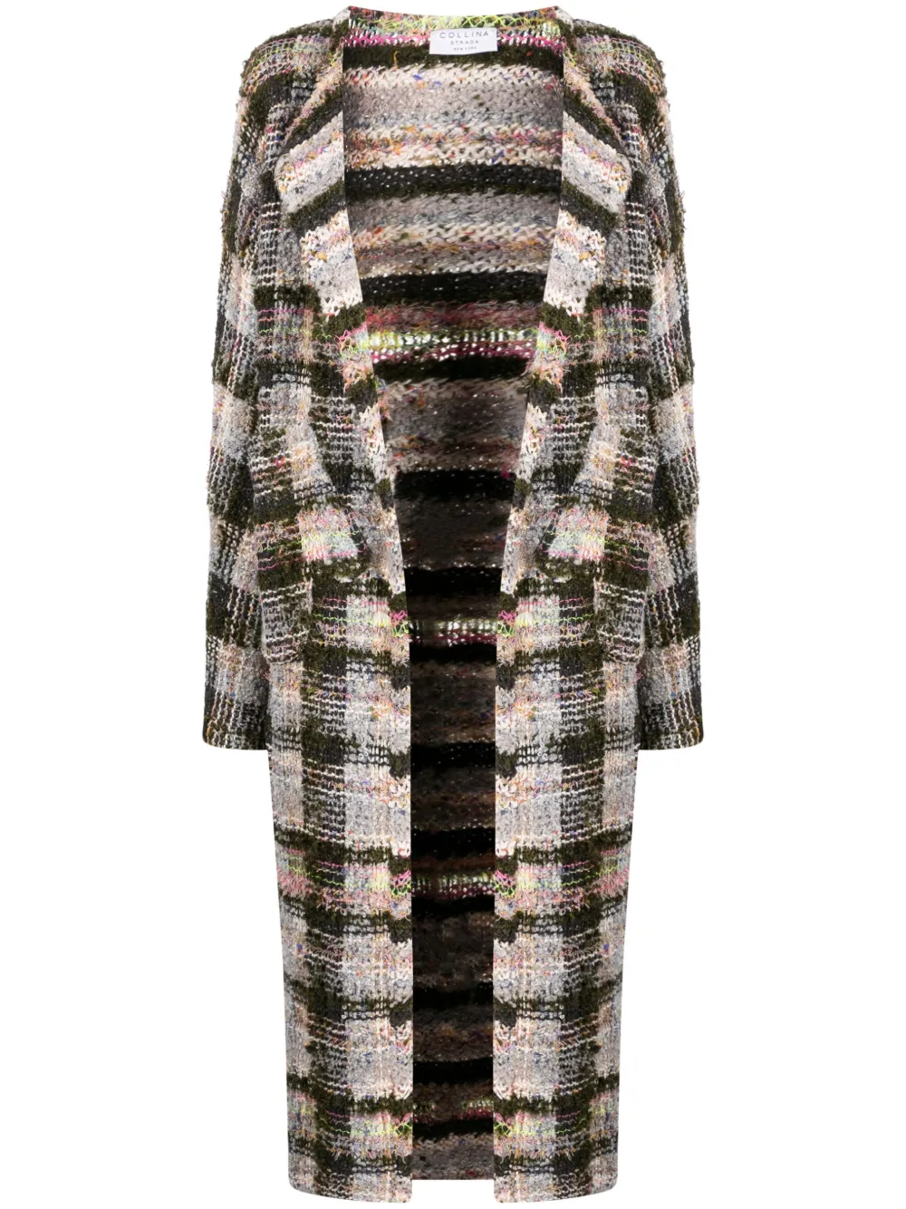Topshop check clearance duster coat