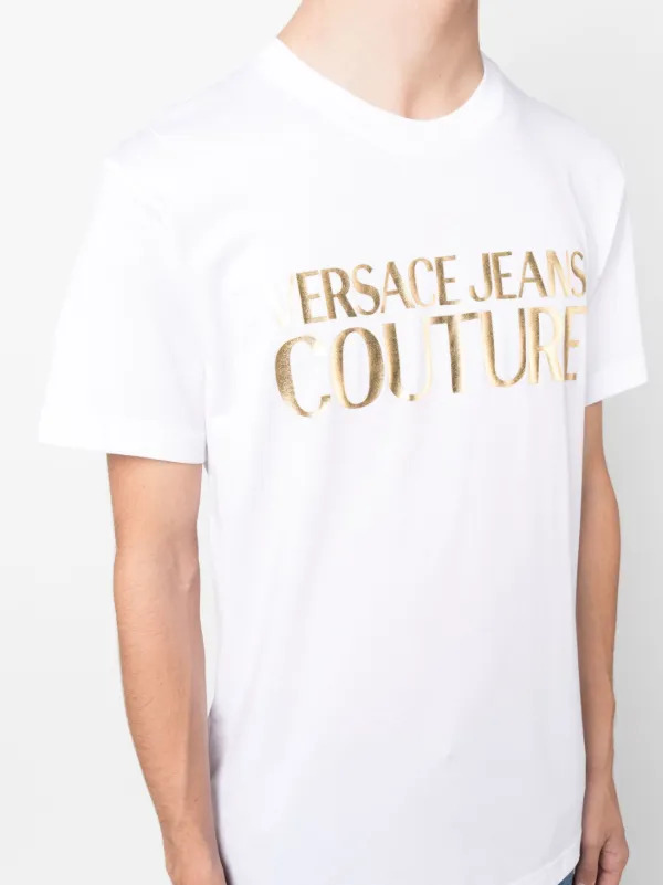 Versace jeans sale t shirt white