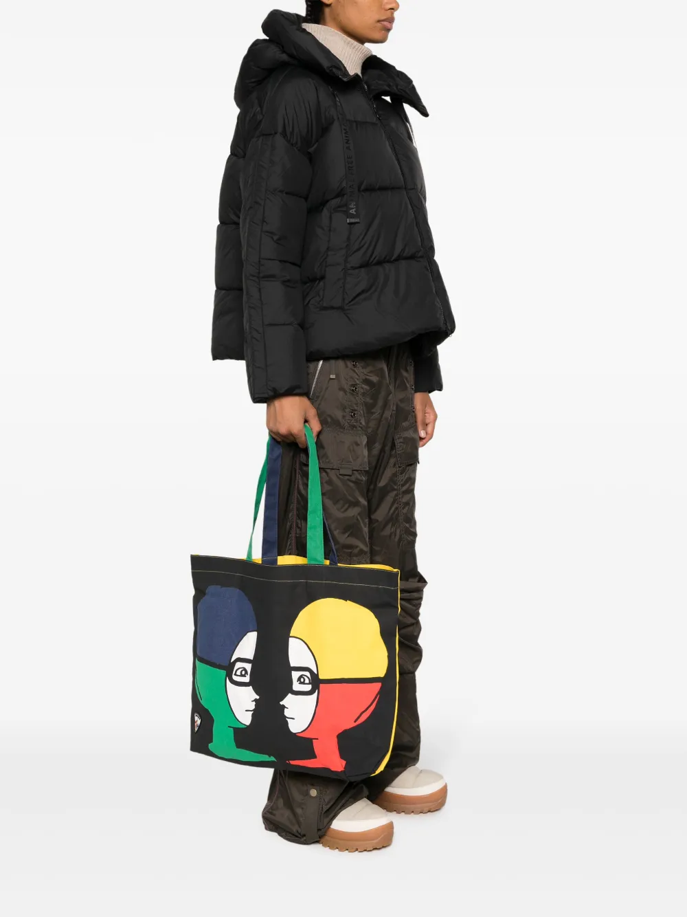 Rossignol x JCC katoenen shopper Zwart