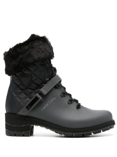 Rossignol 1907 70mm leather ankle boots