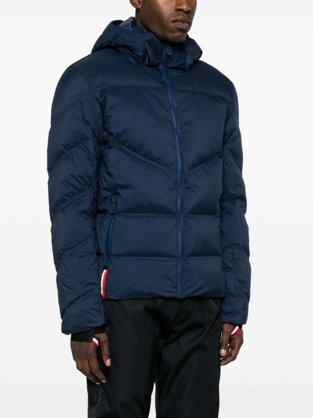 Shop Rossignol Logo-patch Padded Jacket In Blue
