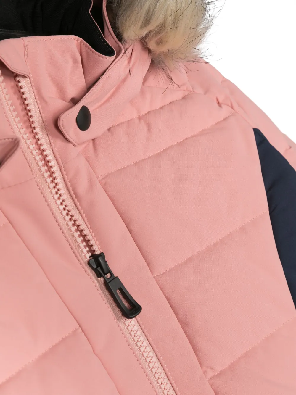 Shop Rossignol Hooded Padded Jacket In Pink