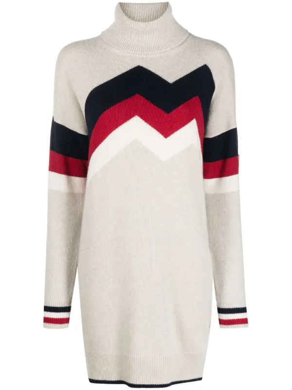 knit dress 2019 Rossignol Mountain | Neutrals baroque revival