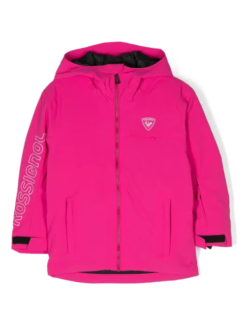 Rossignol Kids logo-print hooded jacket