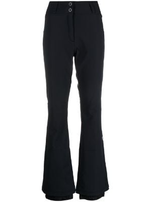 Bella flared soft shell ski pants in black - Aztech Mountain