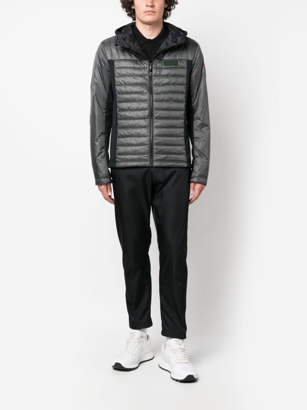 Shop Rossignol Hero Hybrid Padded Jacket In Grey