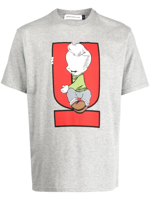 Undercover playera con logo gráfico