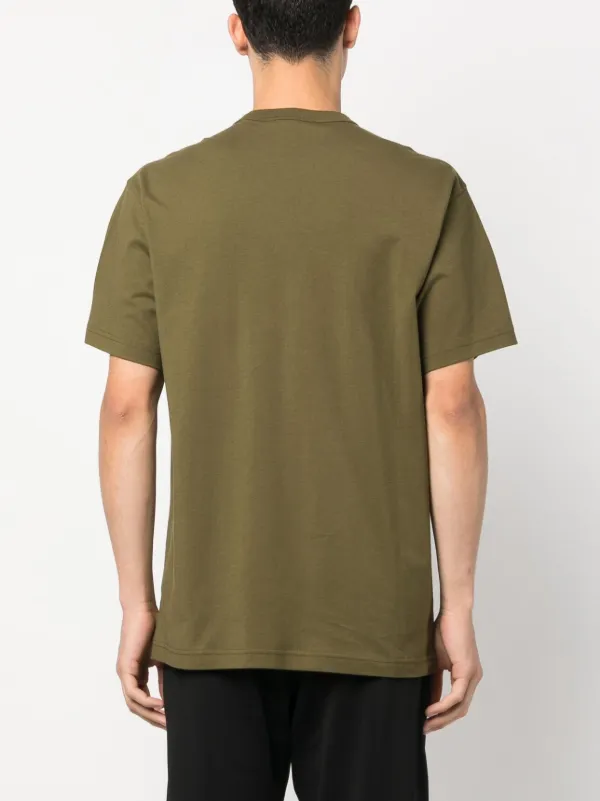 Versace Jeans Couture logo-print Cotton T-shirt | Green
