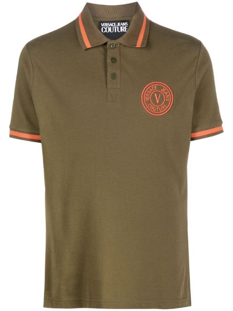 Versace Jeans Couture logo-embroidered polo shirt Men