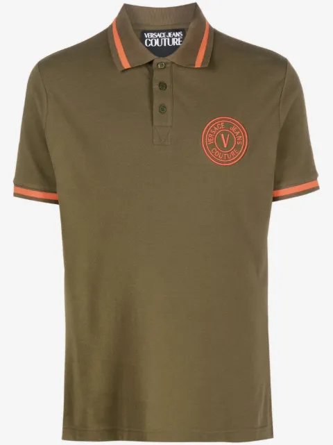 Versace Jeans Couture polo med broderet logo