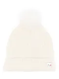 Rossignol Tara pompom-detail beanie - White