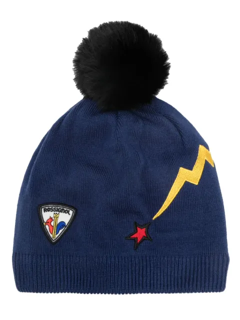 Rossignol logo-patch beanie