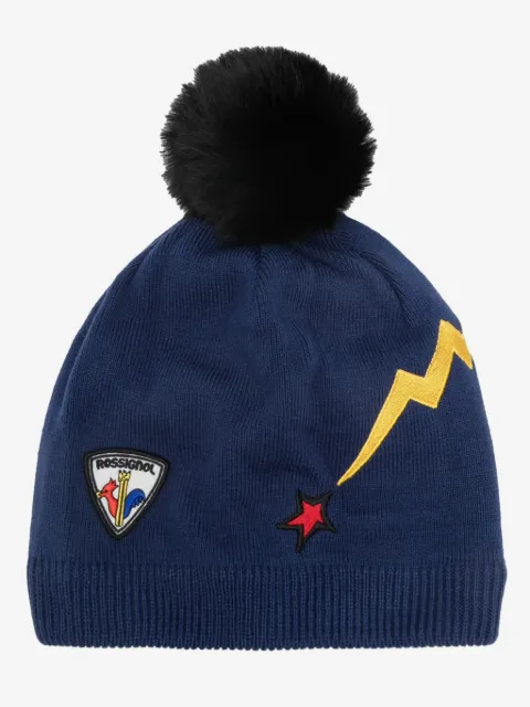 Rossignol logo-patch beanie