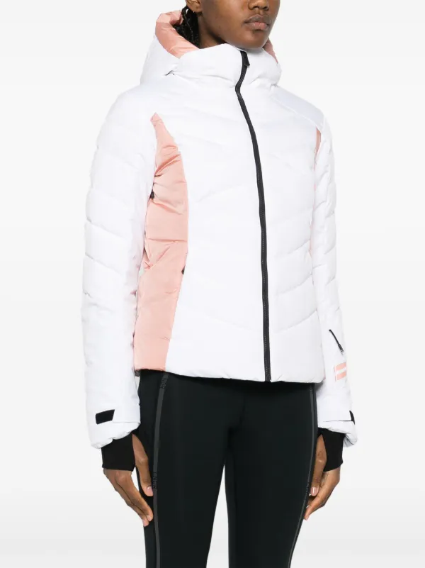 Ladies white ski jacket best sale