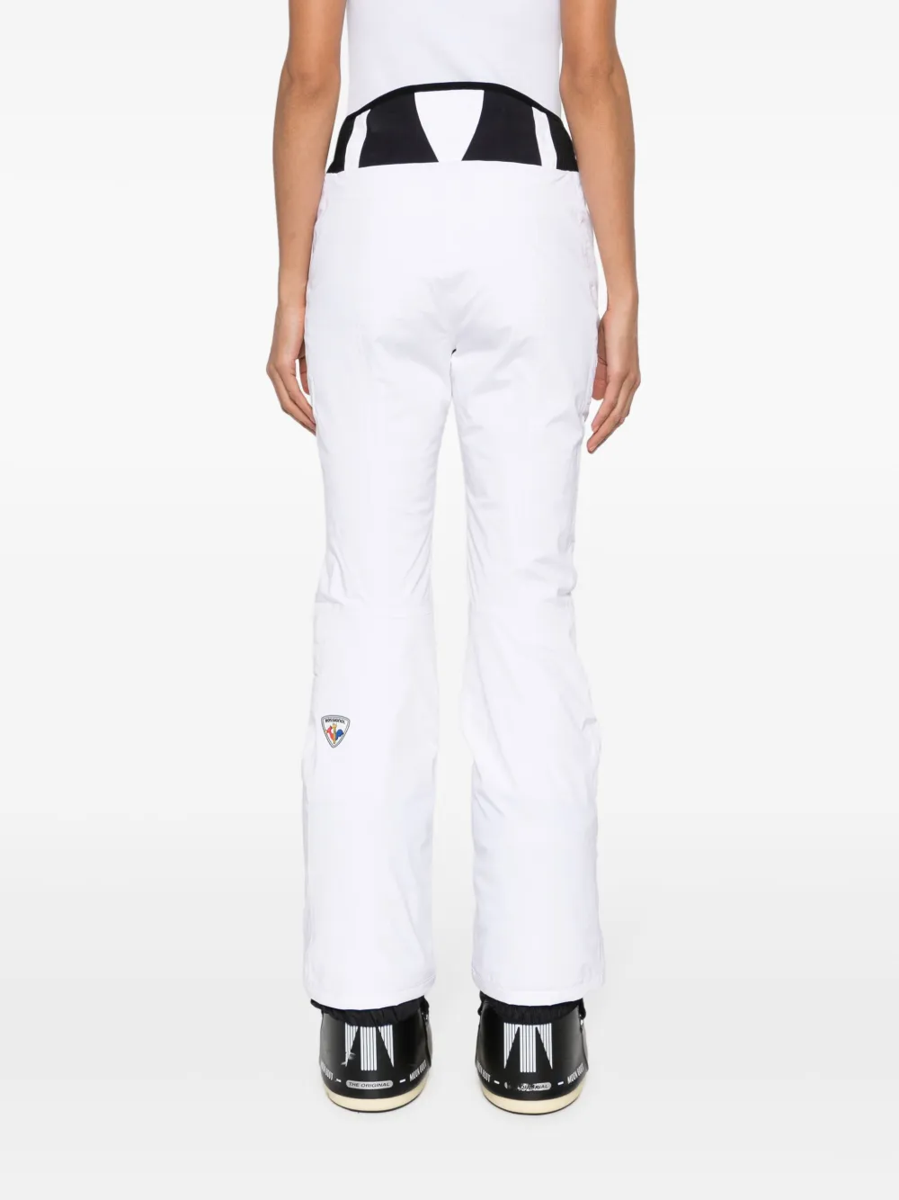 Rossignol W Stellar Star-print Trousers In White
