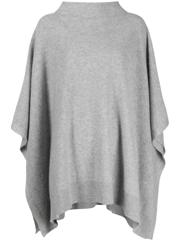 Sleeveless hot sale poncho sweater