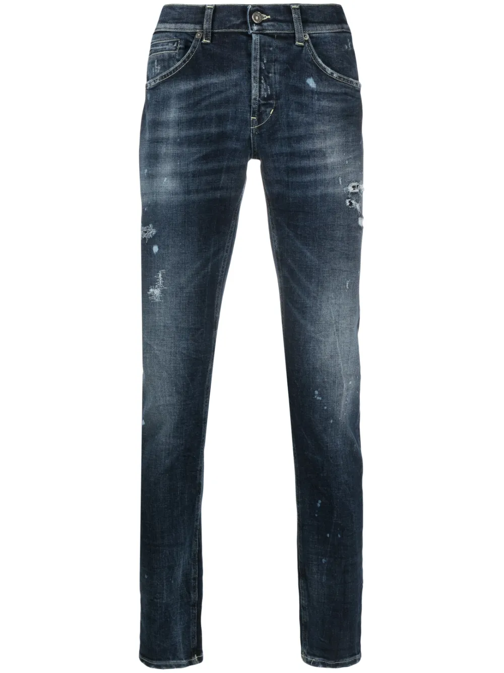 DONDUP stonewashed skinny jeans