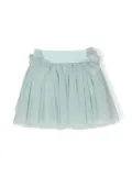 Lapin House elasticated-waistband tutu skirt - Blue