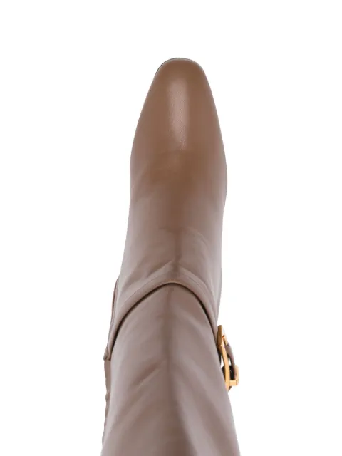 Sergio Rossi Nora 105mm leather boots A99770MFI642 - 3