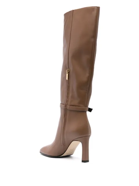 Sergio Rossi Nora 105mm leather boots A99770MFI642 - 2