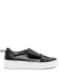 Sergio Rossi SR1 Paris leather sneakers - Black