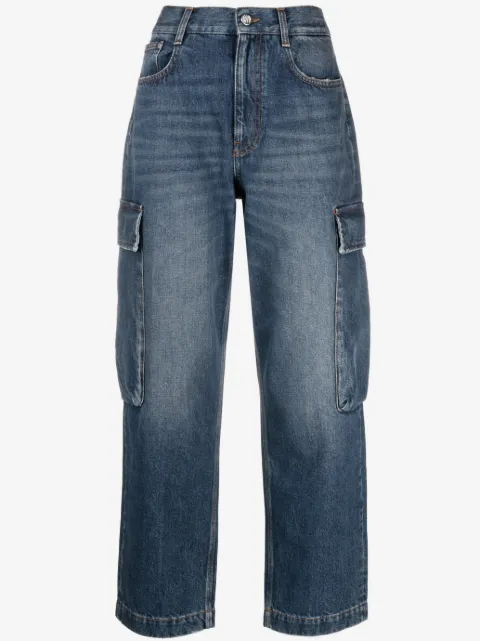 Stella McCartney jeans estilo cargo